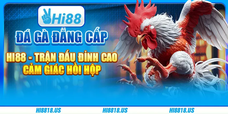 Đá Gà Đẳng Cấp Hi88 - Trận Đấu Đỉnh Cao Cảm Giác Hồi Hộp