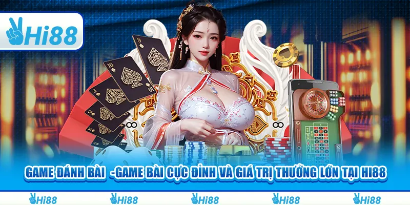 Game đánh bài -Game bài cực đỉnh và thưởng lớn tại hi88 1 Game đánh bài -Game bài cực đỉnh và thưởng lớn tại hi88