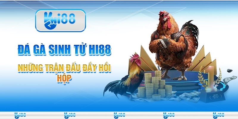 Đá Gà Sinh Tử Hi88- Những Trận Đấu Đầy Hồi Hộp
