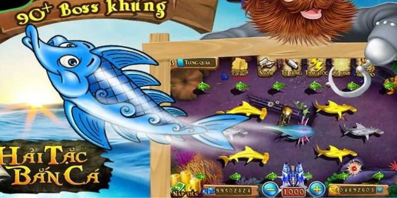 Hải Tặc Bắn Cá - Truy Tìm Kho Báu Dưới Biển Tại Hi88 2 Cốt truyện thú vị, nhiều thử thách