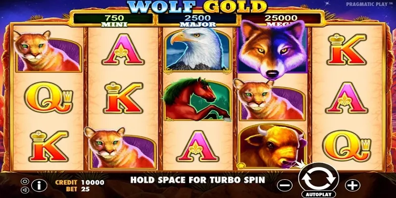 Đặc trưng của tựa game slot Wolf Gold